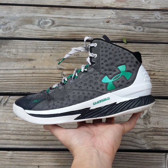 Men Under Armour UA Stephen Curry 1 Golf Colorway Basketball Sneakers Shoes - Picture 2 of 8